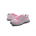 Pink Light Weight Breathable Sports Light Weight Safety Footwear